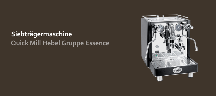 Quick Mill Hebel Gruppe Essence