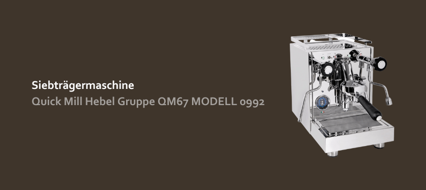 Quick Mill Hebel Gruppe QM67 MODELL 0992